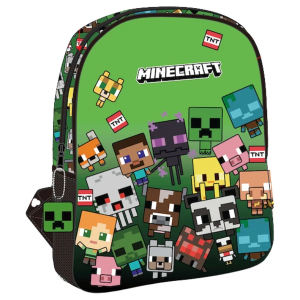 Minecraft Karakterek 3D hátizsák 30cm