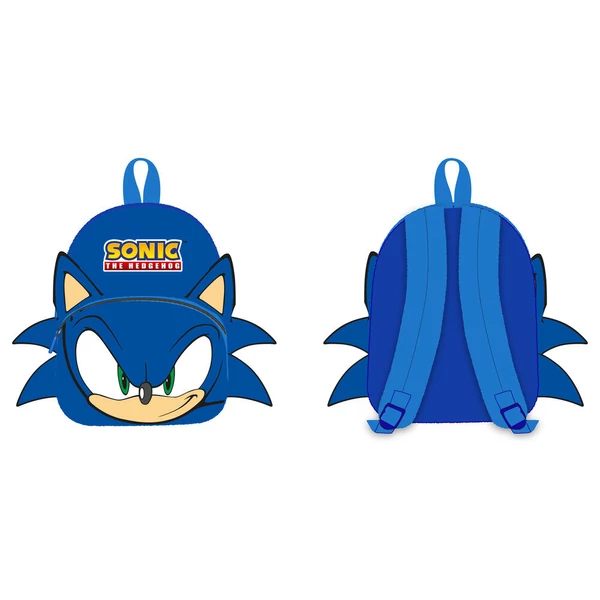 Sonic a sündisznó plüss hátizsák 30 cm
