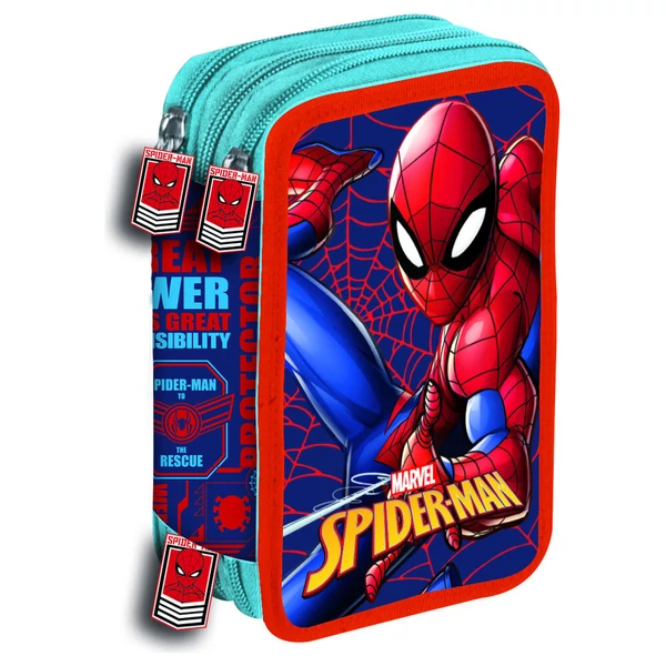 Marvel Pókember Háló háromszintes tolltartó