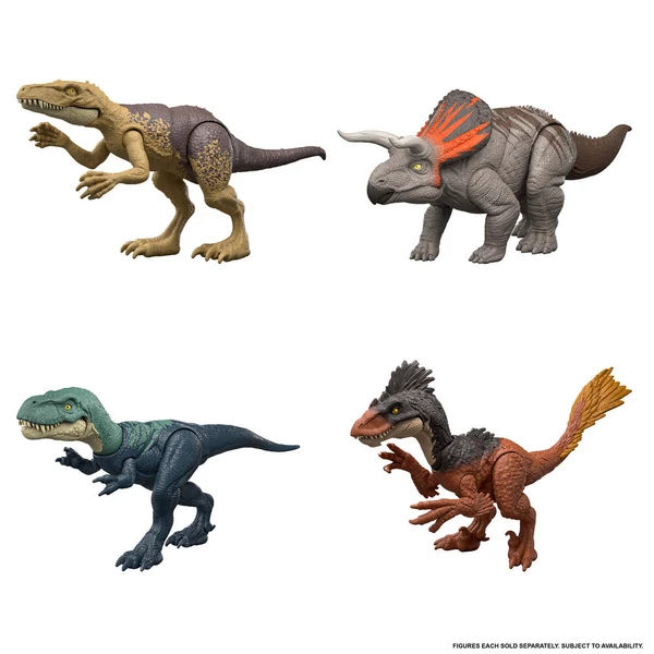 Jurassic World Strike Attack válogatott dinoszaurusz