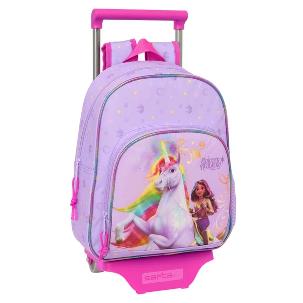 Unicorn Academy gurulós iskolatáska 34 cm