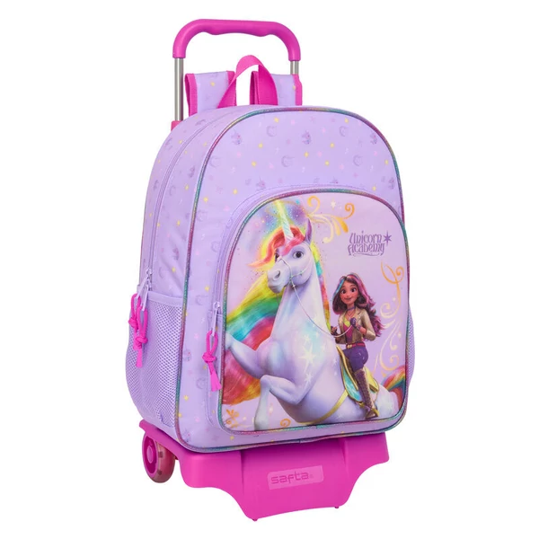 Unicorn Academy gurulós iskolatáska 42 cm