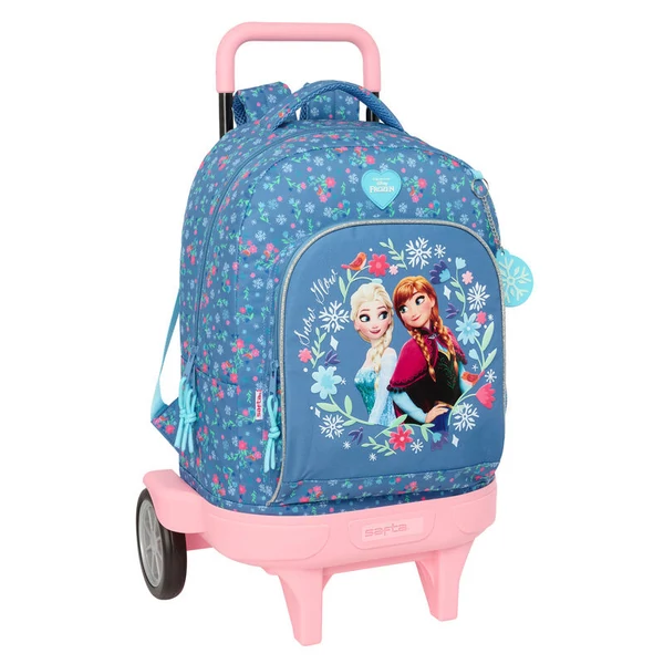 Disney Jégvarázs Compact Evolution gurulós hátizsák, 45 cm