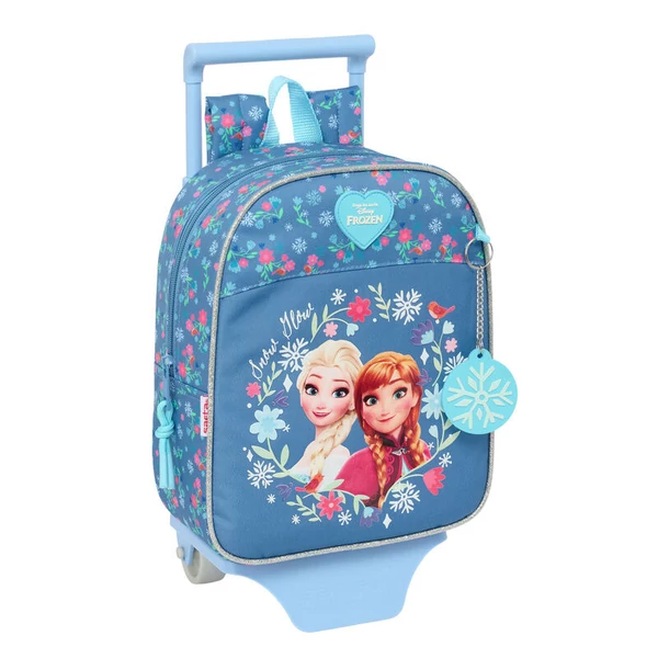 Disney Jégvarázs gurulós hátizsák, 27 cm