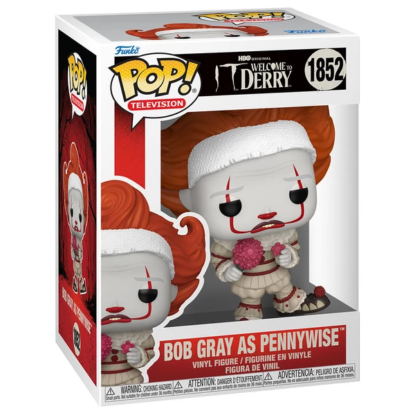 POP figura AZ: Welcome To Derry - Bob Gray mint Pennywise