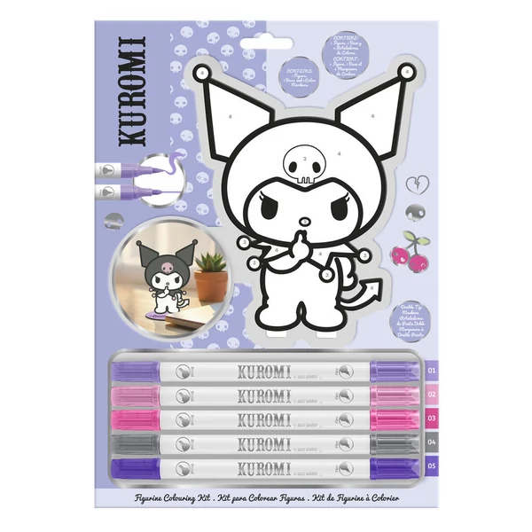 Hello Kitty Kuromi kifestő készlet