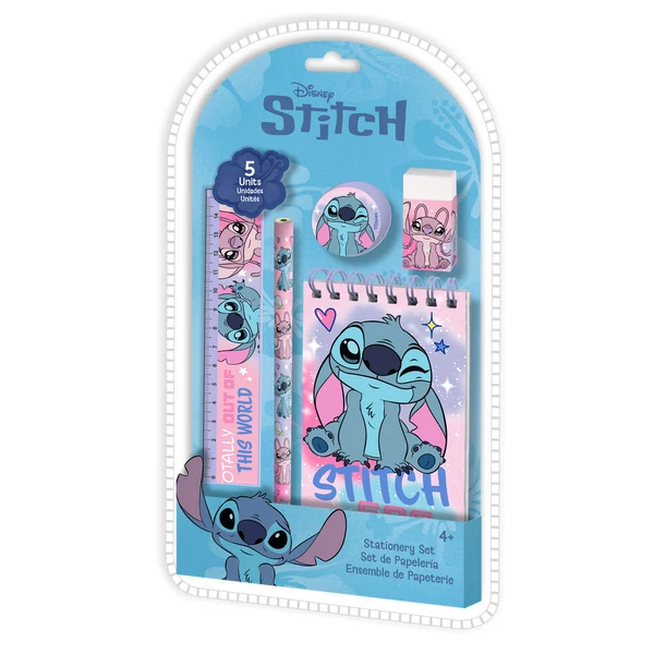 Disney Stitch írószerkészlet (5 db-os)