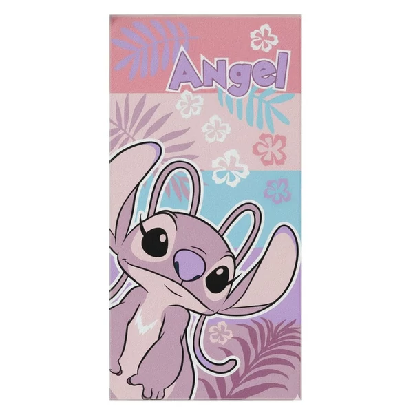 Disney Stitch Angel mikroszálas strandtörölköző