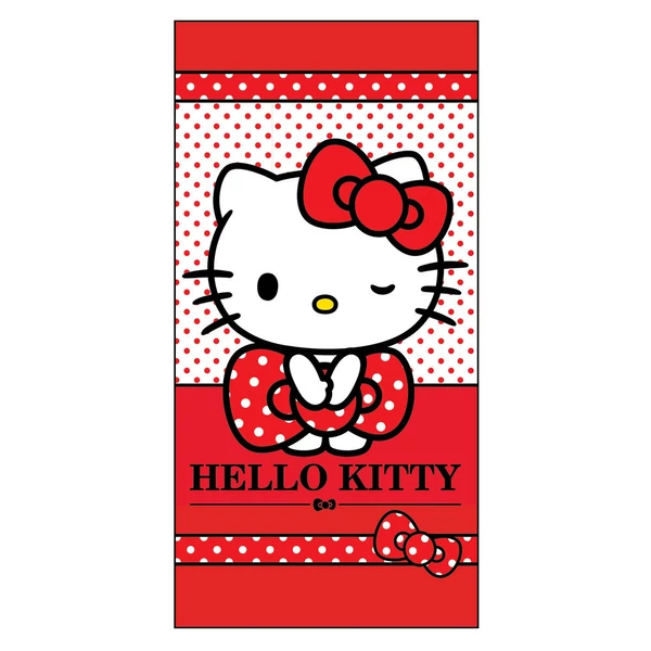 Hello Kitty mikroszálas strandtörölköző