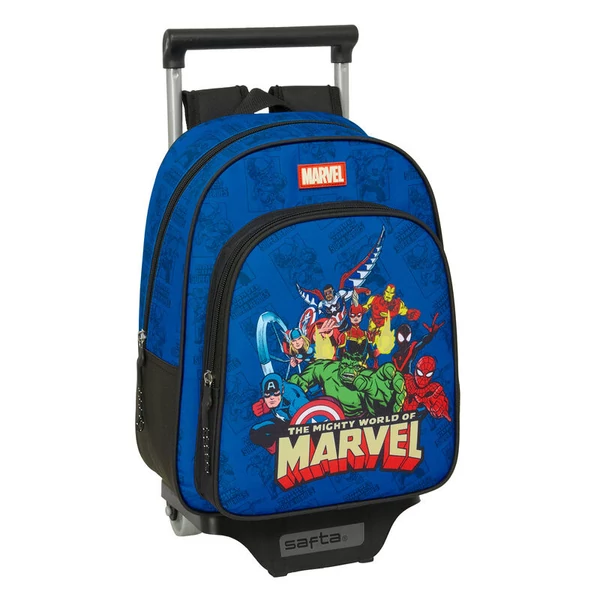 Marvel Bosszúállók gurulós hátizsák, 33 cm