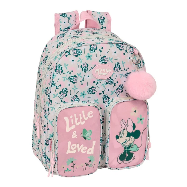 Disney Minnie Minty hátizsák 34 cm (kocsihoz rögzíthető)