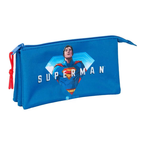 DC Comics Superman háromrekeszes tolltartó