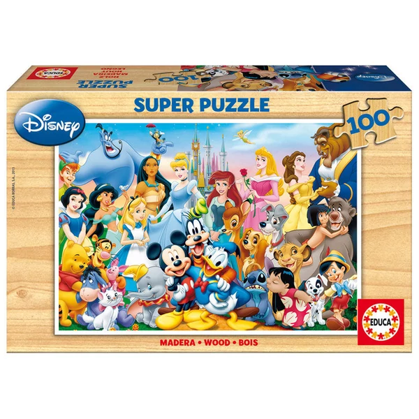 Disney - A Disney csodálatos világa puzzle 100 db