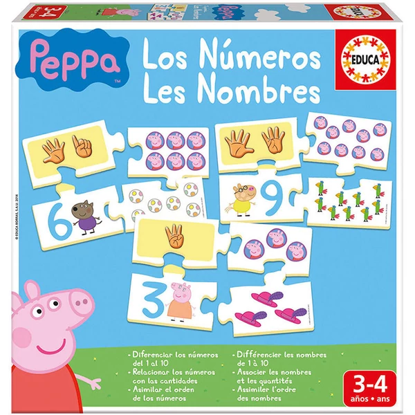 Peppa malac - Tanuld a számokat társasjáték