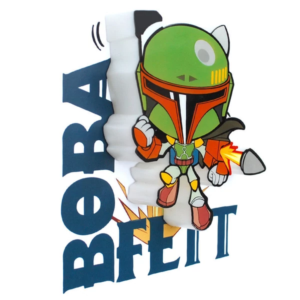 Star Wars Boba Fett 3D Light FX mini lámpa