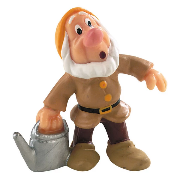Disney Hófehérke öntözőkannás törpe figura 5cm