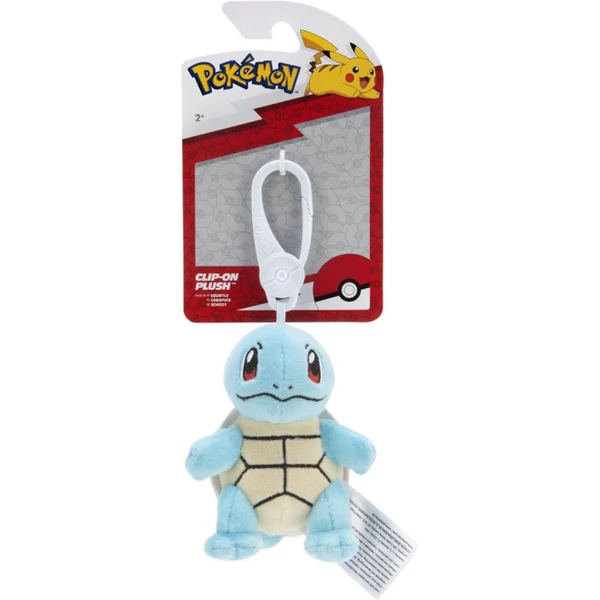 Pokémon Squirtle Plüss Kulcstartó