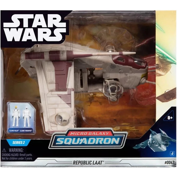 Micro Galaxy Squadron Star Wars Republic LAAT