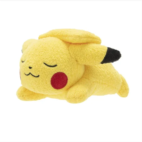 Pokémon Alvó Pikachu Plüss 12cm