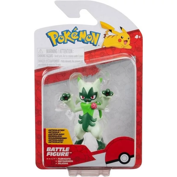 Pokémon Csatafigura Csomag - Floragato