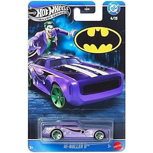 Mattel Hot Wheels DC Comics Batman Hi-Roller II Kisautó
