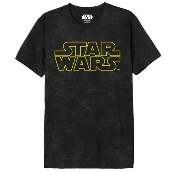 Cotton Division Star Wars Sárga Logó Póló (XXL)