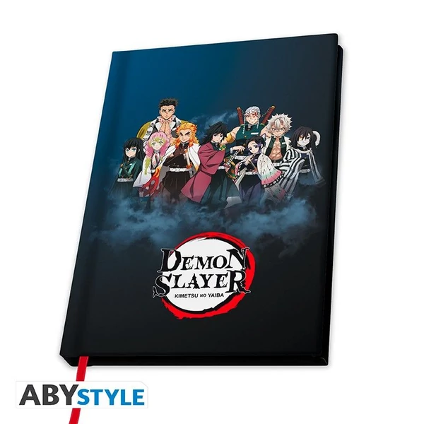 Demon Slayer A5 Füzet - Oszlopharcosok
