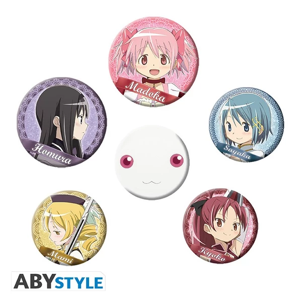 Abysse Puella Magi Madoka Magica Kitűző Csomag