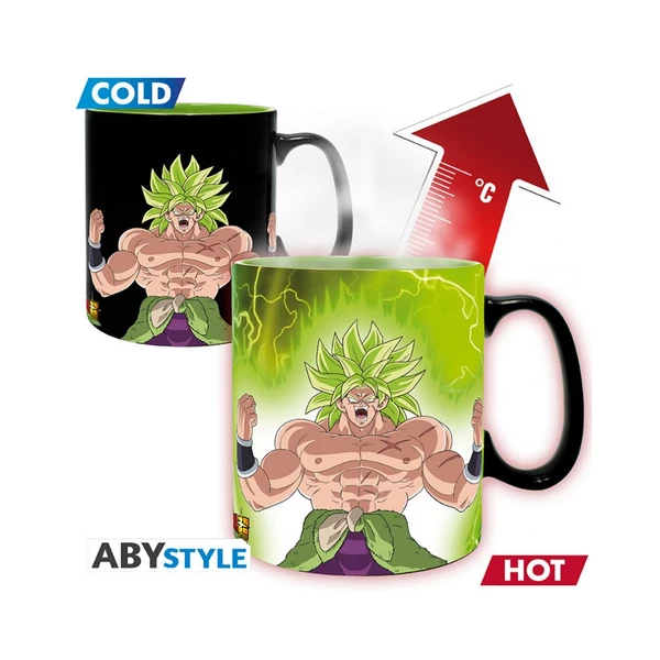 Abysse Dragon Ball Broly Hőre Változó Bögre 460ml