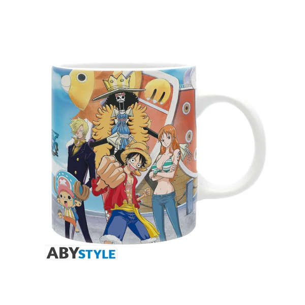 One Piece Bögre 320ml - Luffy Legénysége