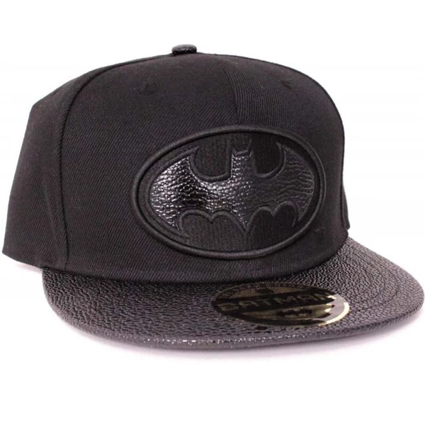 Cotton Division Batman Teljesen Fekete Baseball Sapka
