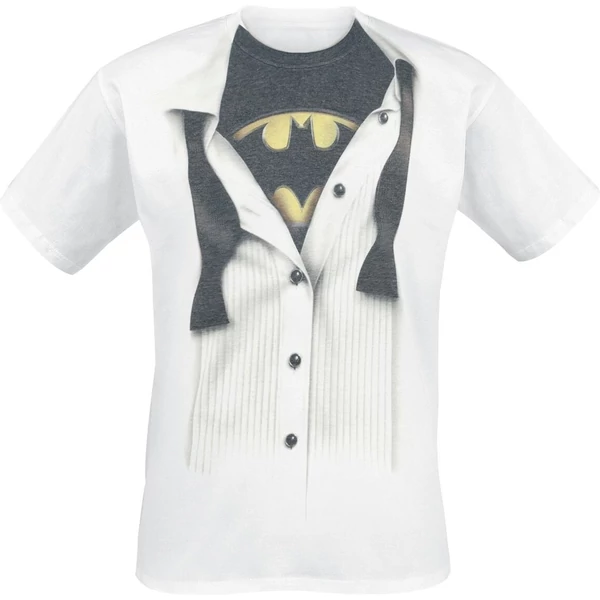 Cotton Division Batman Fehér Inges Póló (XL)