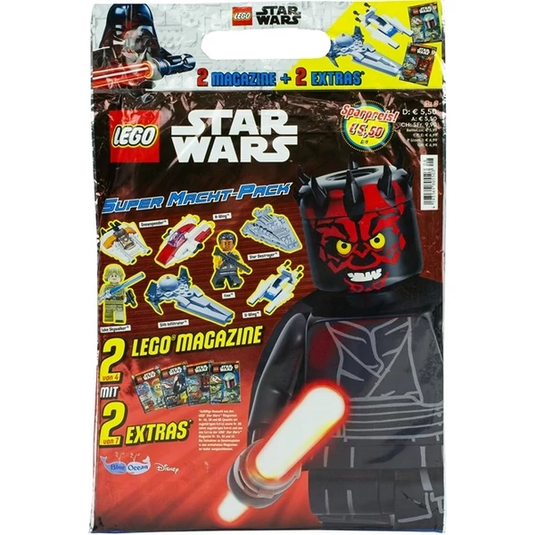 XL Meglepetés Csomag LEGO Disney Star Wars Szuper Erő Pakk 24x37cm