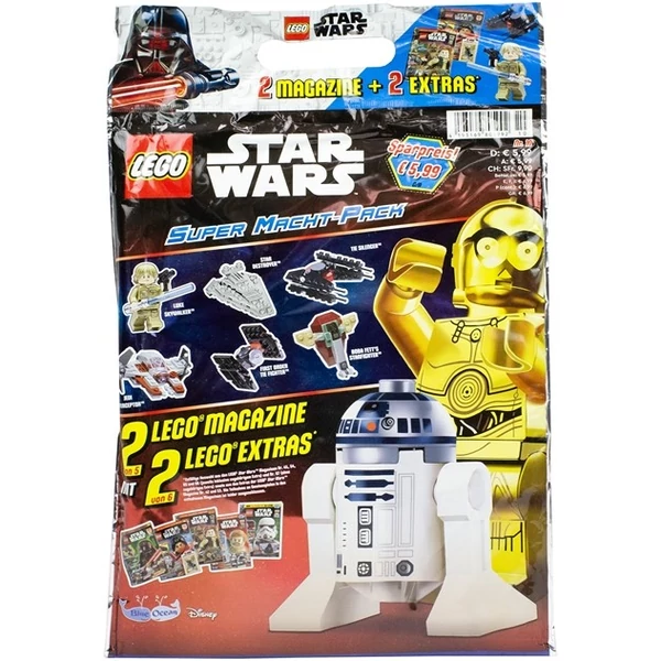 XL Meglepetés Csomag LEGO Disney Star Wars Szuper Erő Pakk 24x37cm