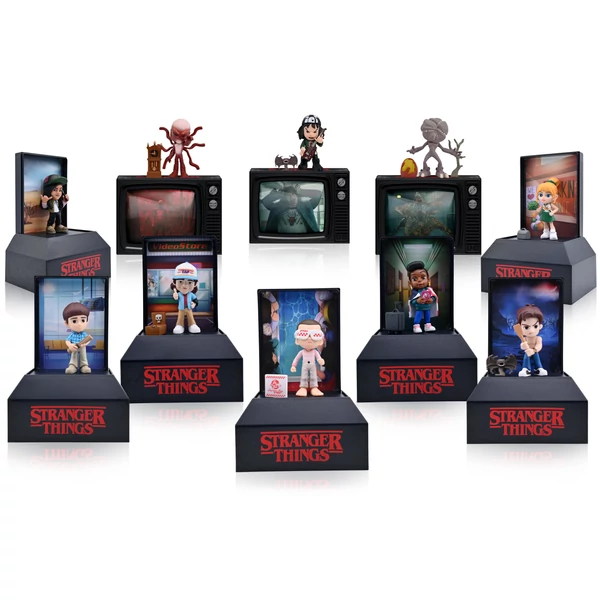 Stranger Things TV Meglepetés Kapszula Figurával és Kiegészítőkkel (Vegyes)