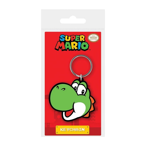 Pyramid Super Mario Teknős Fej Gumi Kulcstartó