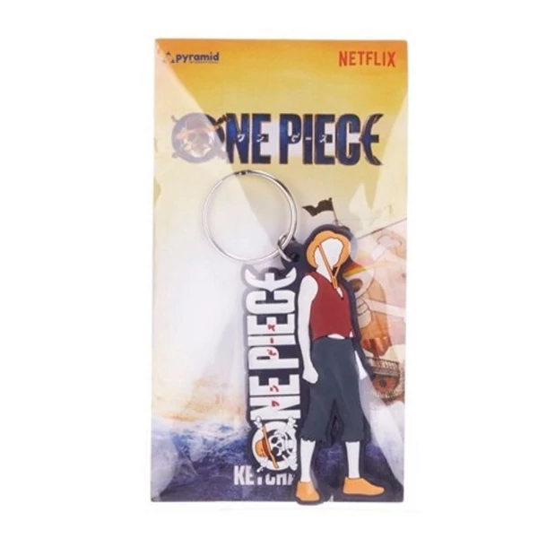 Pyramid One Piece Luffy Arc Nélkül PVC Kulcstartó