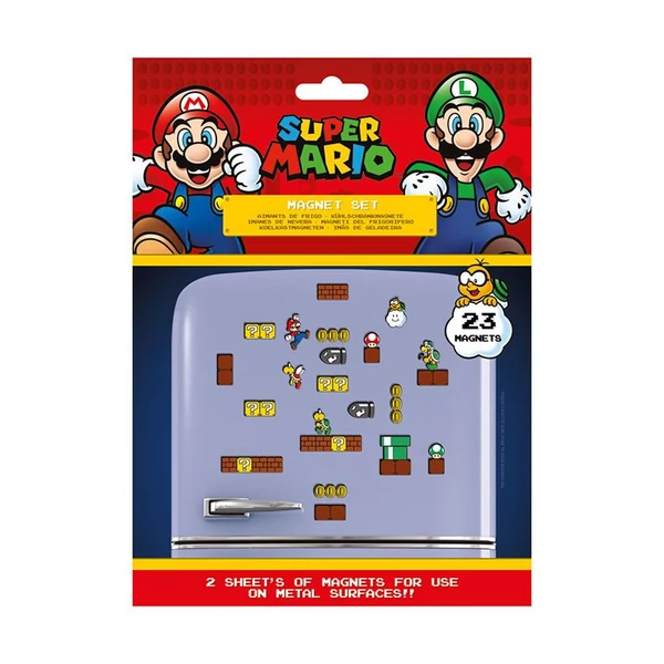 Pyramid Super Mario Mágnes Szett