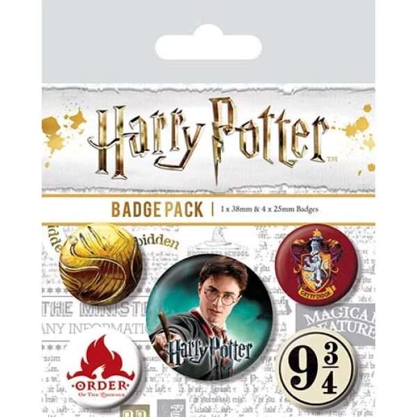 Pyramid Harry Potter Kitűző Szett