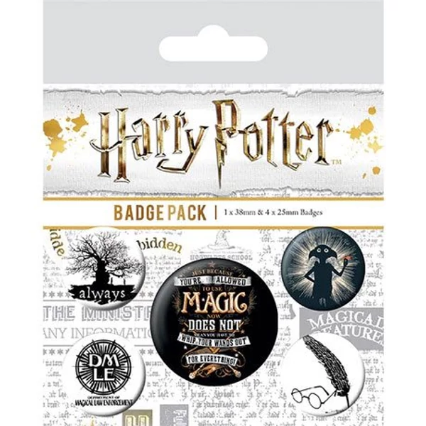 Pyramid Harry Potter Kitűző Szett