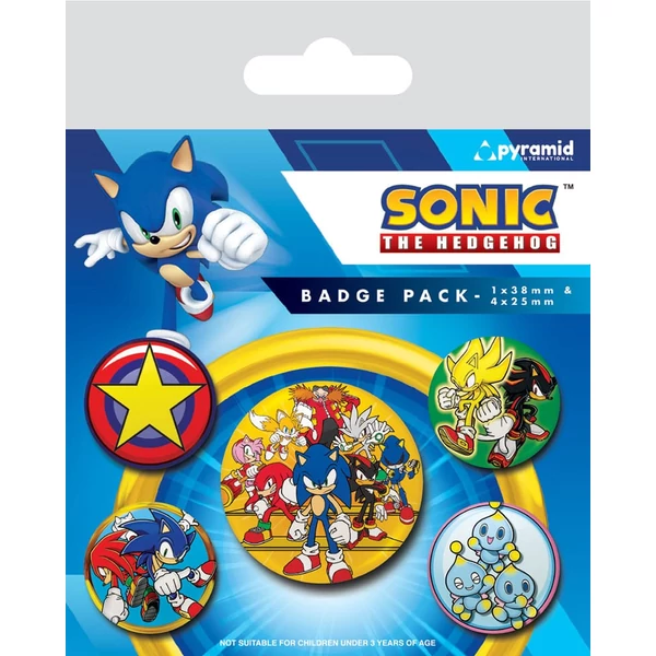 Pyramid Sonic Kitűző Csomag