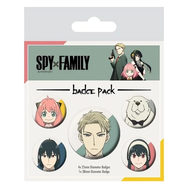 Pyramid Spy x Family Kitűző