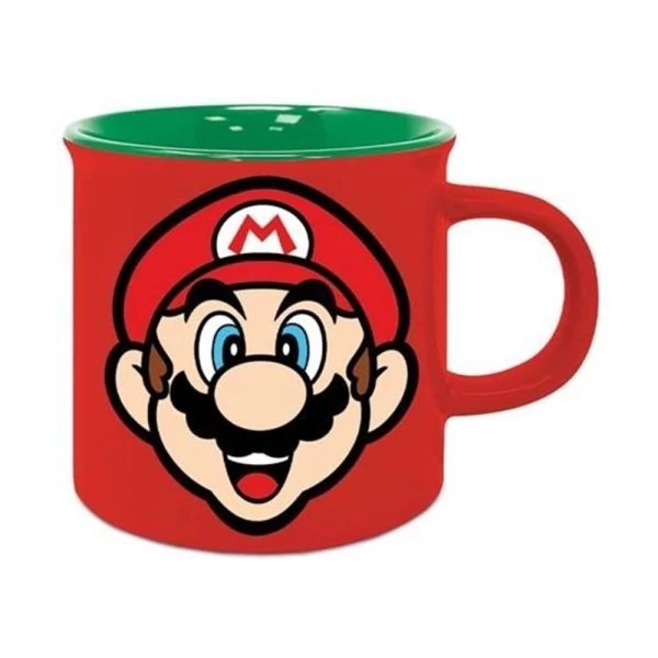 Pyramid Super Mario Tábortűz Bögre (Piros)