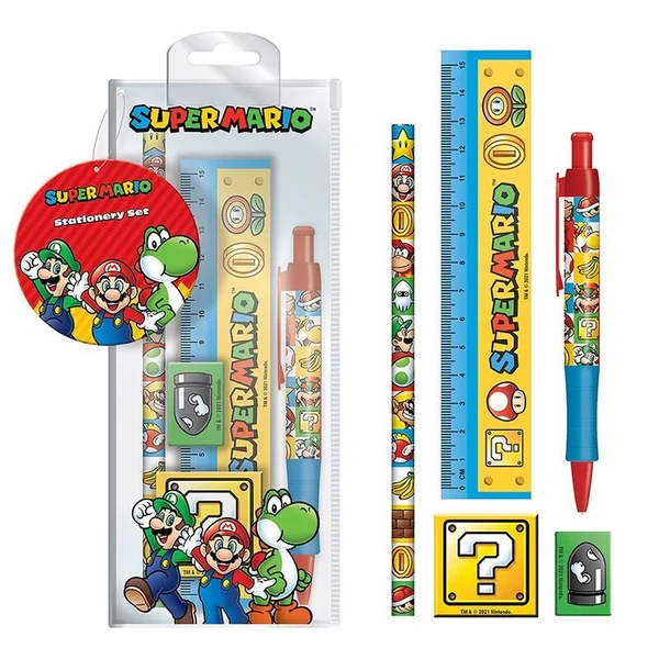 Super Mario Core Írószer Készlet