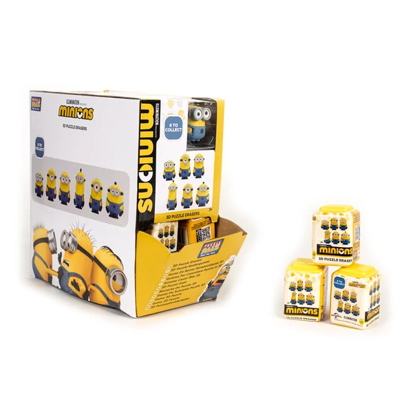 Puzzle Palz Minionok 3D Puzzle Radír