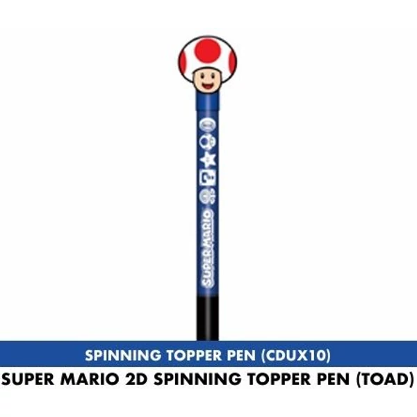 Super Mario (Toad) 2D Pörgethető Toll
