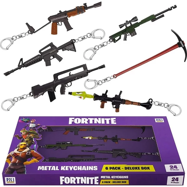 P.M.I. Fortnite Fém Kulcstartó Szett