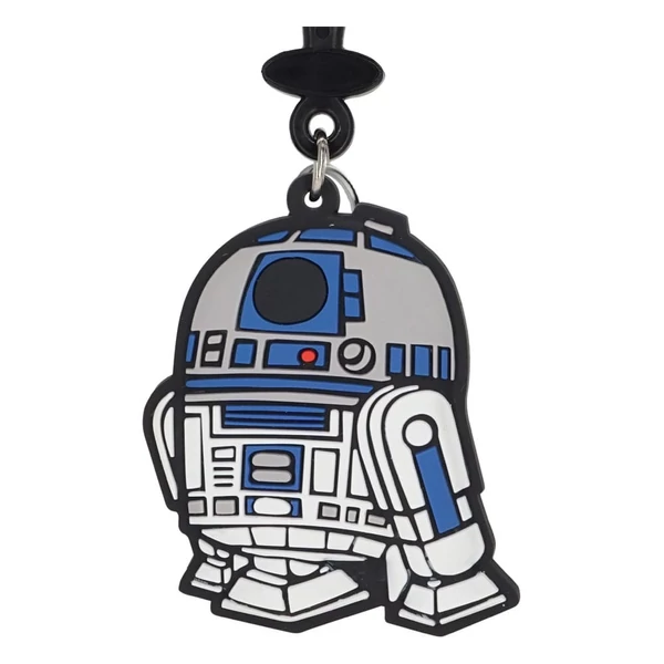Star Wars Puha Érintésű PVC Bagclip - R2-D2