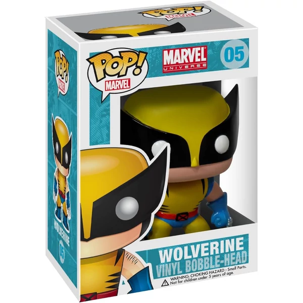 Marvel Comics POP! Vinyl Bólogató Figura Wolverine 10cm