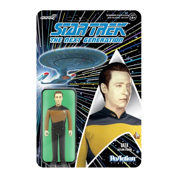 ReAction Star Trek Data Figura